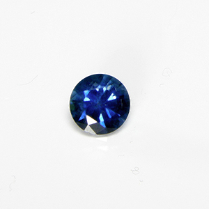 6.0mm Round Dark Blue Montana Sapphire
